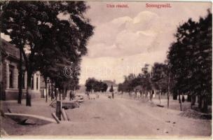 1913 Somogyszil, utca. Kiadja Bergl Simon és fia (EK)