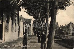1907 Csurgó, Somogy-Csurgó; Széchenyi utca, üzlet. Szücs Béla kiadása