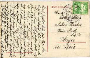 1912 Szentgotthárd, látkép. Eggerth J. fényképész