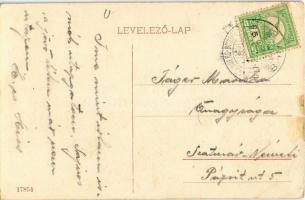 Balassagyarmat, Kossuth Lajos út, gyógyszertár, Balassa Szálloda és kávéház, Hirschfeld üzlete, lova...