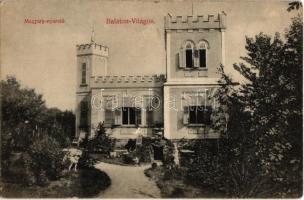 Balatonvilágos, Magyary nyaraló, villa. Schäffer Ármin felvétele (EK)