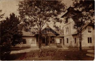 1910 Sóskút, kastély, villa. photo