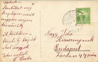 1910 Sóskút, kastély, villa. photo