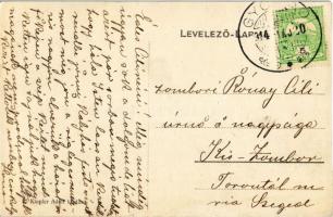 1914 Gyömrő, Gyömrői Gróf Pálffy Géza kastély. Klopfer Adolf kiadása (EK)