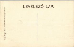 Celldömölk, pályaudvar, vasútállomás. Szagan János kiadása