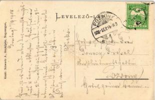 1908 Nagyigmánd, Birka itatás a halastóban