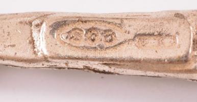 Ezüst(Ag) gitár, jelzett, h: 5,5 cm, nettó: 10,7 g