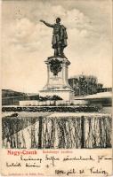 1904 Nagycenk, Széchenyi szobor télen