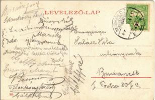 Miskolc, Horváth nagyszálloda, Kereskedelmi és Gazdasági bank rt., Fehér Kígyó gyógyszertár, Merkl G...