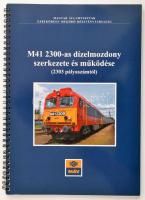 Mezei István: M41 23-as dízelmozdony szerkezete és működése. (2303 pályaszámtól.) Bp., 2006, MÁV Zrt., 98 p.+1 t. kihajtható ábrával. Kiadói spirál-kötés, jó állapotban.
