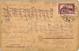 1923 Kisterenye (Bátonyterenye), utca és kaszinó  (EK)