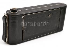 cca 1920 Kodak Eastman No.1A Pocket harmonika kihuzatos fényképezőgép, Kodar 131mm objektívvel, bőr ...