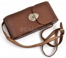 cca 1920 Kodak Eastman No.1A Pocket harmonika kihuzatos fényképezőgép, Kodar 131mm objektívvel, bőr ...