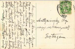 1915 Tatabánya, Cementgyár, lovashintó (EK)