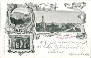 Veszprém Krausz Ármin boltjával