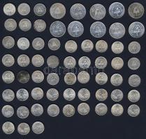 Kuba kis Ag tétel 10c Ag 1915 (4x), 1920 (4x), 1948 (8x), 1949 (15x) + 10c Ag "50 éves a köztár...