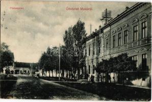 1915 Makó, postaépület. Vészi Dezső kiadása (EK)