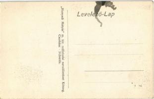 Kőszeg, Hunyadi Mátyás m. kir. reáliskolai nevelőintézet, cserkész hídverés