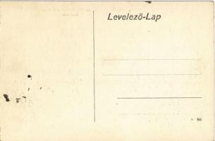 Kőszeg, Hunyadi Mátyás m. kir. reáliskolai nevelőintézet, étterem belső ebédlő növendékekkel