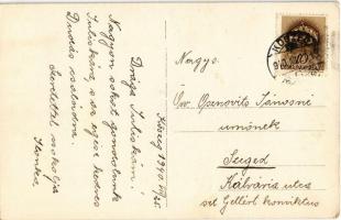 1940 Kőszeg, Szabóhegyi vendéglő és szerpentinúti részlet