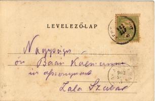 1902 Budapest II. Máriaremete, az új templom és környéke. Divald Károly 310. sz