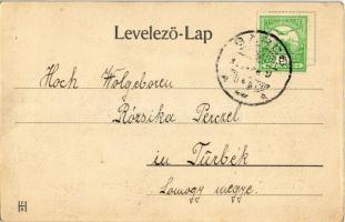 Lengyel, Apponyi kastély nyugati oldala. Hoffer József kiadása  (EK)