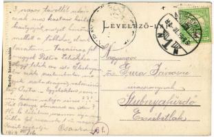 1913 Nyíregyháza, Osztrák-magyar bank fiókja. Borbély Sámuel kiadása