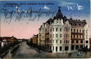 1918 Nyíregyháza, Nyírvíz szabályozó társulat székháza + "A hadrakelt seregtől" (EK)