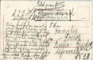 1918 Nyíregyháza, Nyírvíz szabályozó társulat székháza + "A hadrakelt seregtől" (EK)