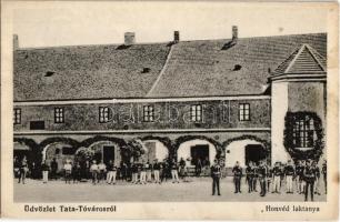 1907 Tatatóváros, honvéd laktanya