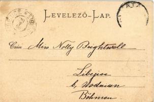 1900 Tatatóváros, Futópálya. Strausz Jakab kiadása