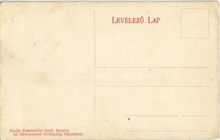 Szentes, Báró Harucker utca, Pollák Géza, Fischer Miksa és Széll Imre üzlete. Untermüller Ernő kiadá...