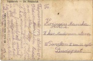 Tápiószele, Dr. Földes lak, villa. Dobozi Sándor kiadása  (EK)