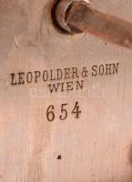 cca 1900 Deckert és Homolka budapesti gyártmányú morze távíró készülék. 16 000 mérföld hatótávolságú...