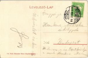 1911 Sátoraljaújhely, az inszurgensek emlékműve. W. L. (?) 710. Kiadja Alexander Vilmos (EK)