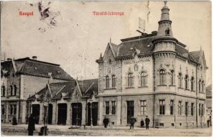 1911 Szeged, Tűzoltó laktanya. Kiadja Grünwald Herman (szakadás / tear)
