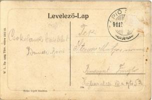 1911 Tápiószele, Erzsébet királyné út, községháza. W.L. Bp. 5884. Kohn Lipót kiadása  (Rb)