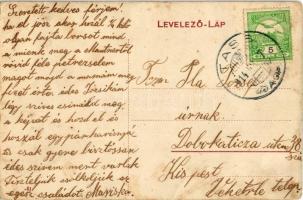 1914 Tass, Városháza, kút (EK)