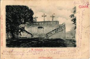 1902 Gödöllő, kálvária. Ripka F.  (EK)