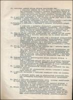 cca 1938 Szállodás mestervizsga kérdései válaszokkal, Hotel Westend Szálló, Berlini tér pecséttel, 4...
