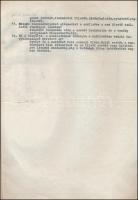 cca 1938 Szállodás mestervizsga kérdései válaszokkal, Hotel Westend Szálló, Berlini tér pecséttel, 4...