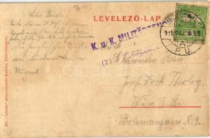 1915 Sátoraljaújhely, Wekerle tér, gyógyszertár, Magyar Alföldi Gemes-féle házikenyér, Frenkel Antal...