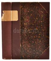 Jósika Miklós: Az utolsó Bátori. I-II. egybe kötve. Pest, 1868. Heckenast. Korabeli félvászon kötésb...