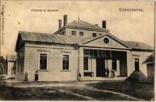 1914 Sárospatak, Főiskolai új tápintézet. Trocsányi B. felvétele és kiadása