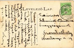 1914 Sárospatak, Főiskolai új tápintézet. Trocsányi B. felvétele és kiadása