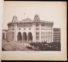 cca 1920 Suvenir D'Alger, Algériát bemutató album. 14 képpel. Sorító kissé sérült. 30x24 cm