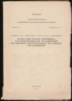 Sárkány Sándor-Sárkányné Kiss Irén-Dános Béla-Farkas-Riedel L.: Studien über Papaver somniferum L. u...