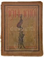 A Magyar Zsidó Hadi Archívum almanachja 1914-1916. Szerk.: Hevesi Simon - Polnay Jenő - Patai József. Bp., 1916, Magyar Zsidó Hadi Archívum - Országos Magyar Izraelita Közművelődési Egyesület. papírkötésben, hiányos gerinccel