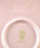 Hollóházi madaras váza, matricás, jelzett, foltos, m:33 cm