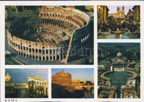 Vatikán 1993. 500L bimetál "II.János Pál pápa" érmés, bélyeges képeslapon T:1